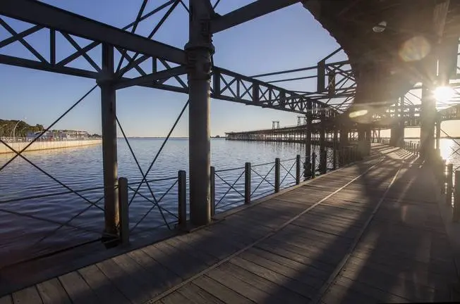 HUELVA, 21/11/17 HUELVA - Muelle del Tinto .
Foto: ALBERTO DIAZ .