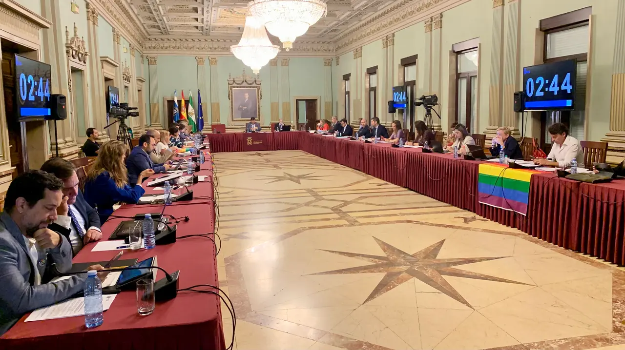 Imagen del Pleno municipal.