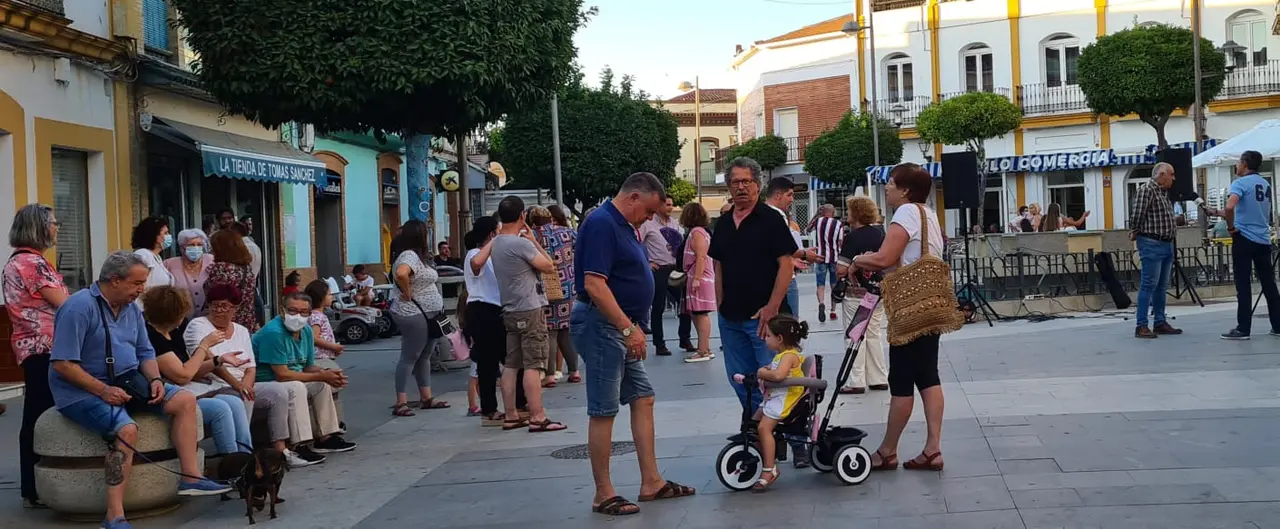 Concentración vecinal en Nerva.