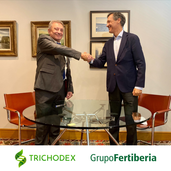 Francisco Pérez (Trichodex) y Javier Goñi (Grupo Fertiberia)_