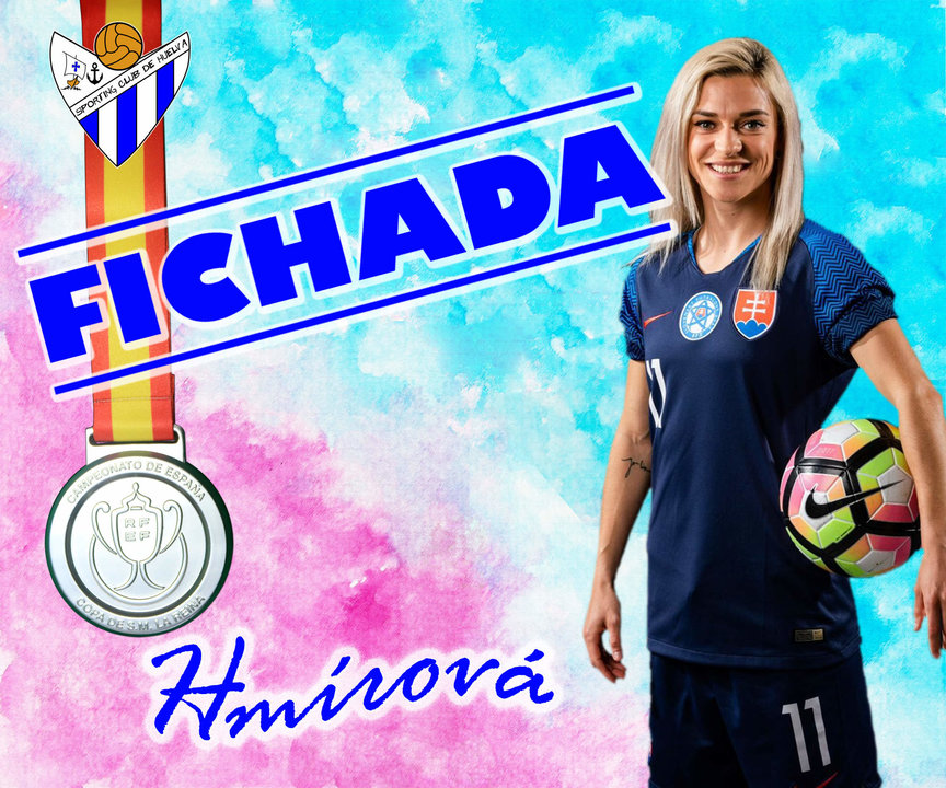 Patrícia Hmírová jugará en el Sporting de Huelva.