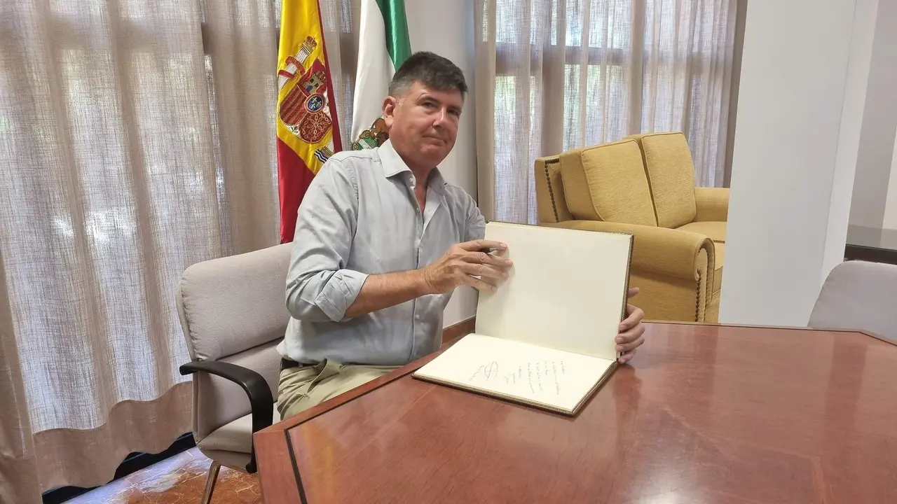 Manuel Pimentel en Huelva