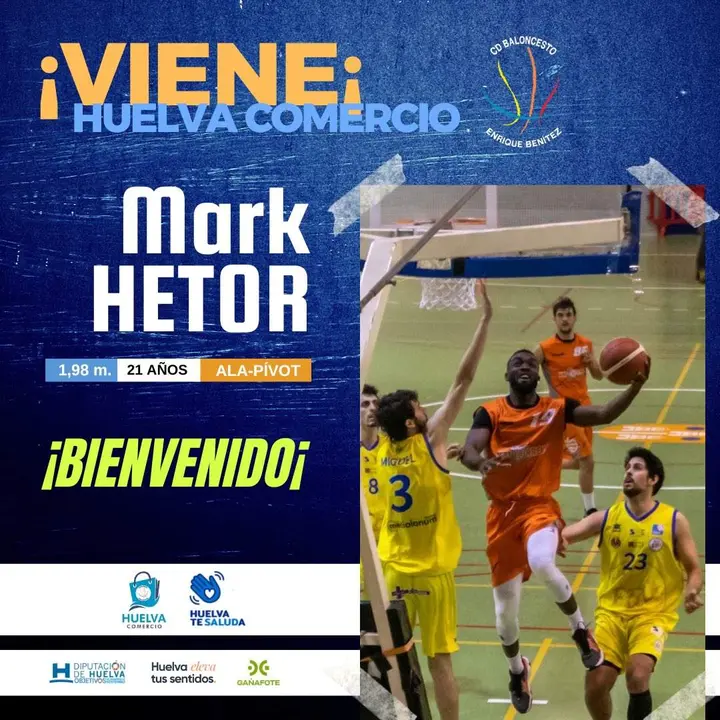 Mark Hetor ficha por el Enrique Benítez.