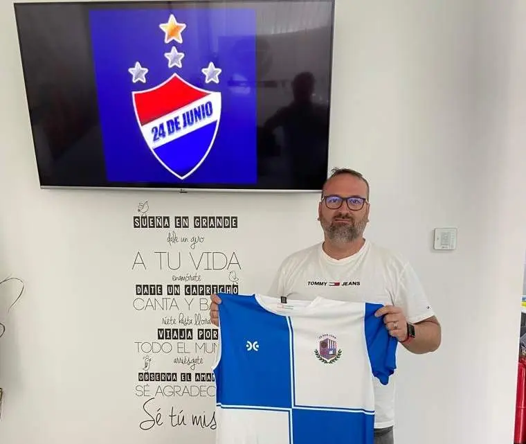 José Luis Pérez, presidente del CD San Juan.