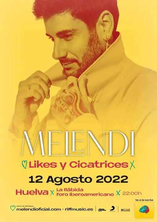 Cartel de Melendi.