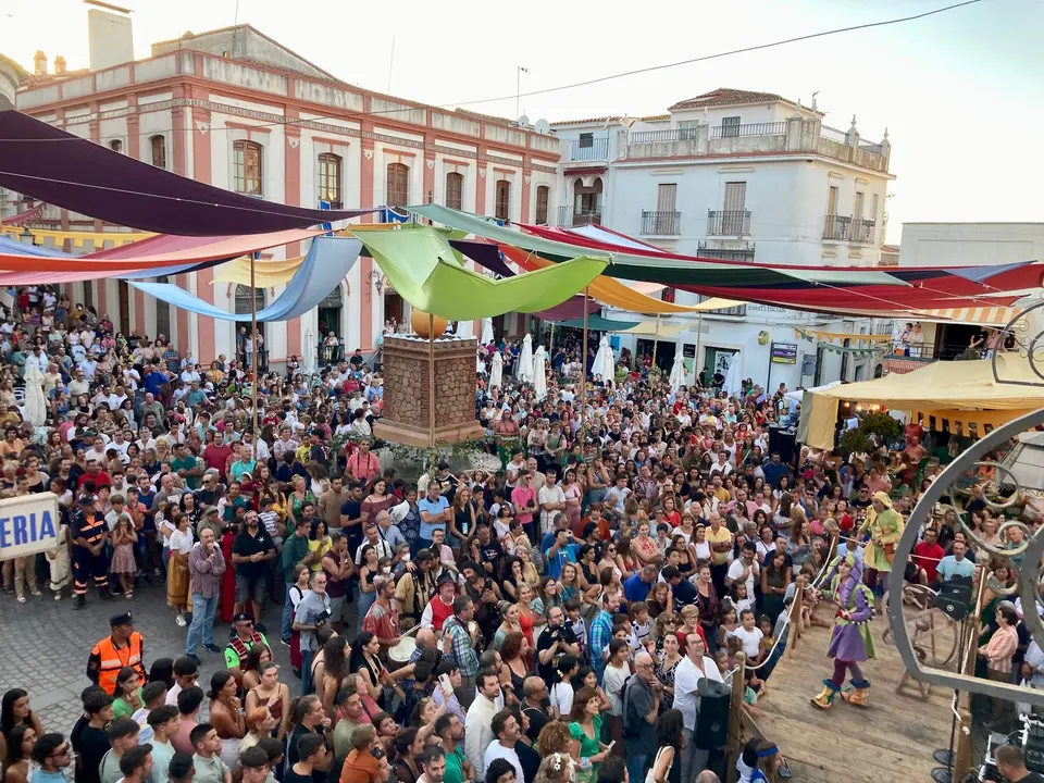 Panorámica del emplazamiento de las fiestas