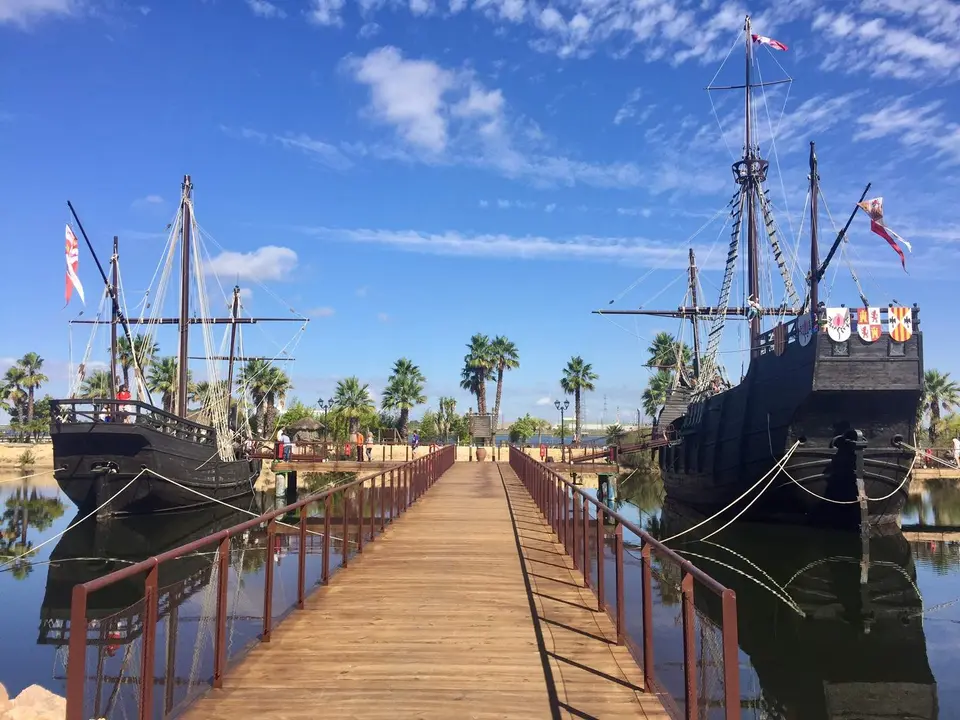 Panorámica el Muelle de las Caravanas