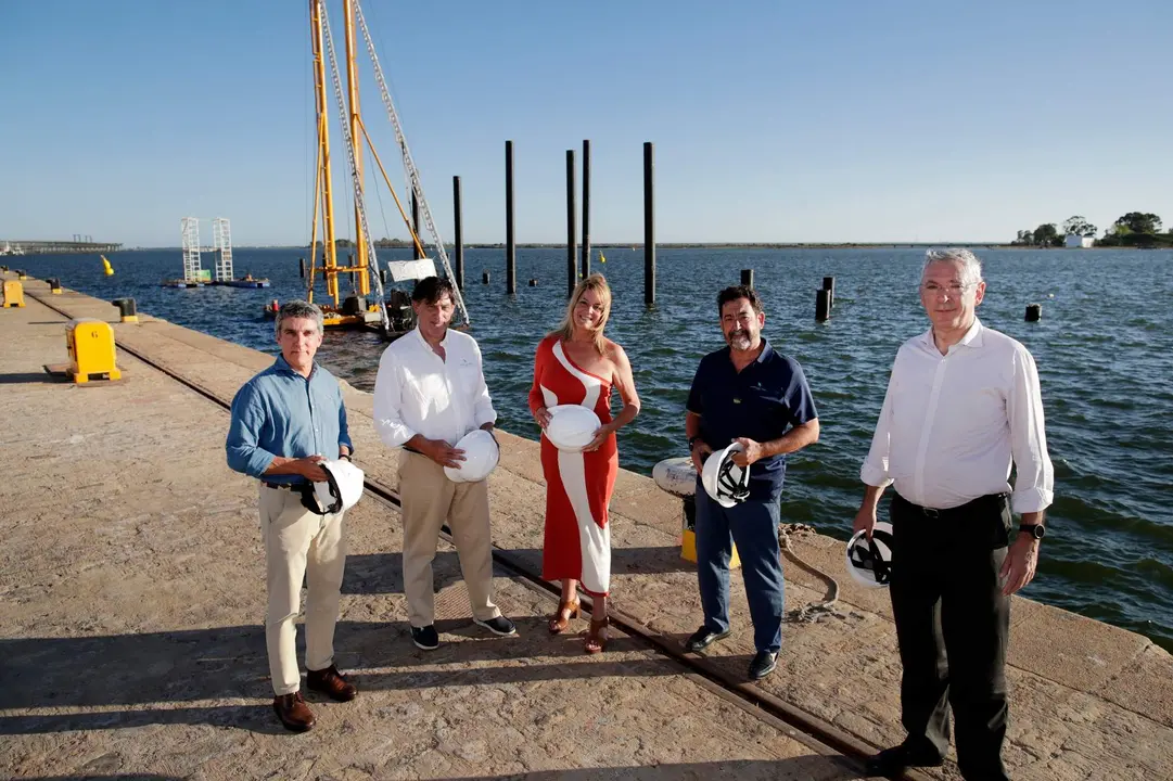Visita a la nueva Marina del Odiel APH.