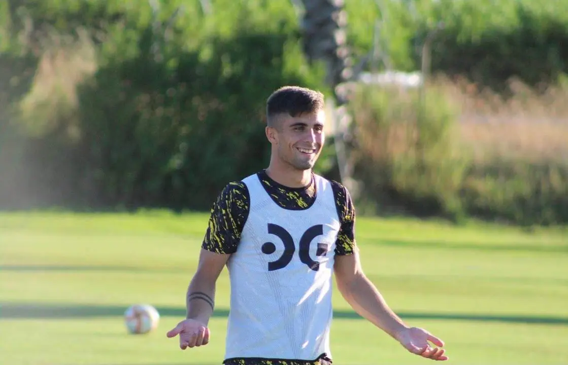 David Santiesteban, uno de los goleadores del San Roque en esta pretemporada.