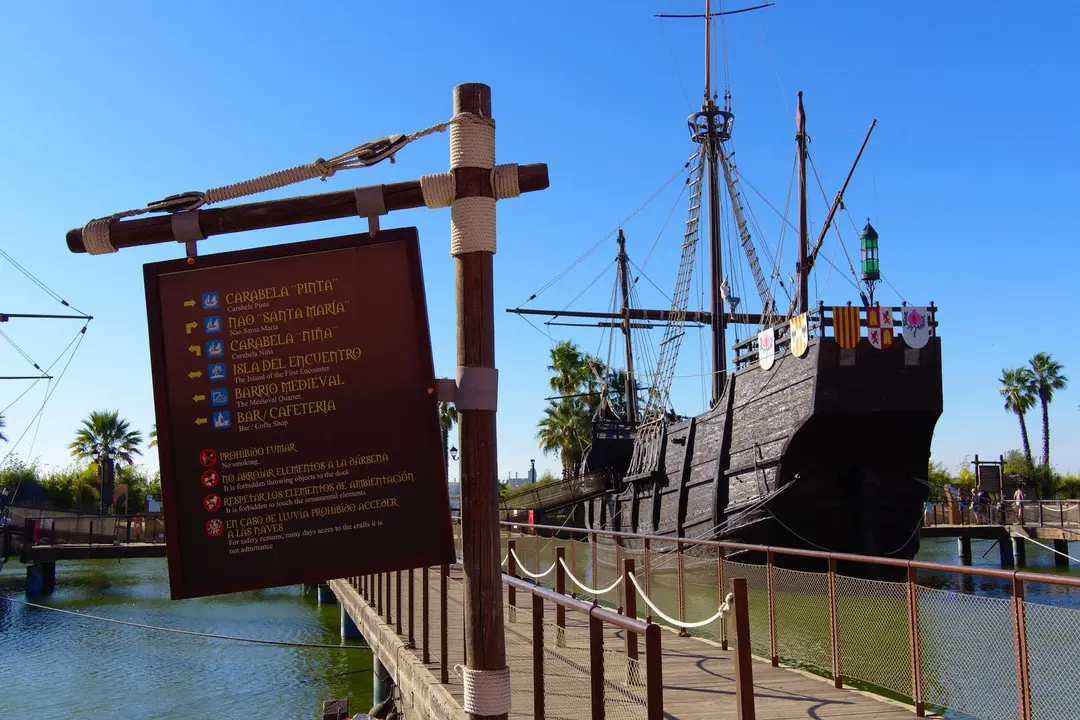 Imagen del Muelle de las Carabelas