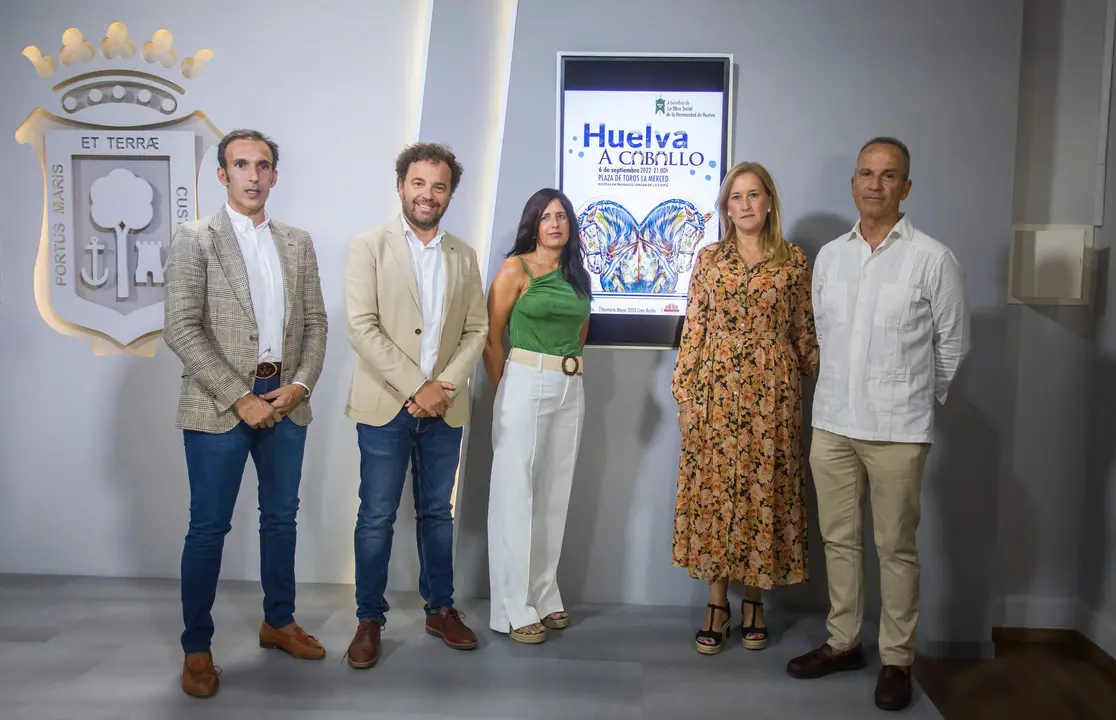 Presentación de Huelva a caballo