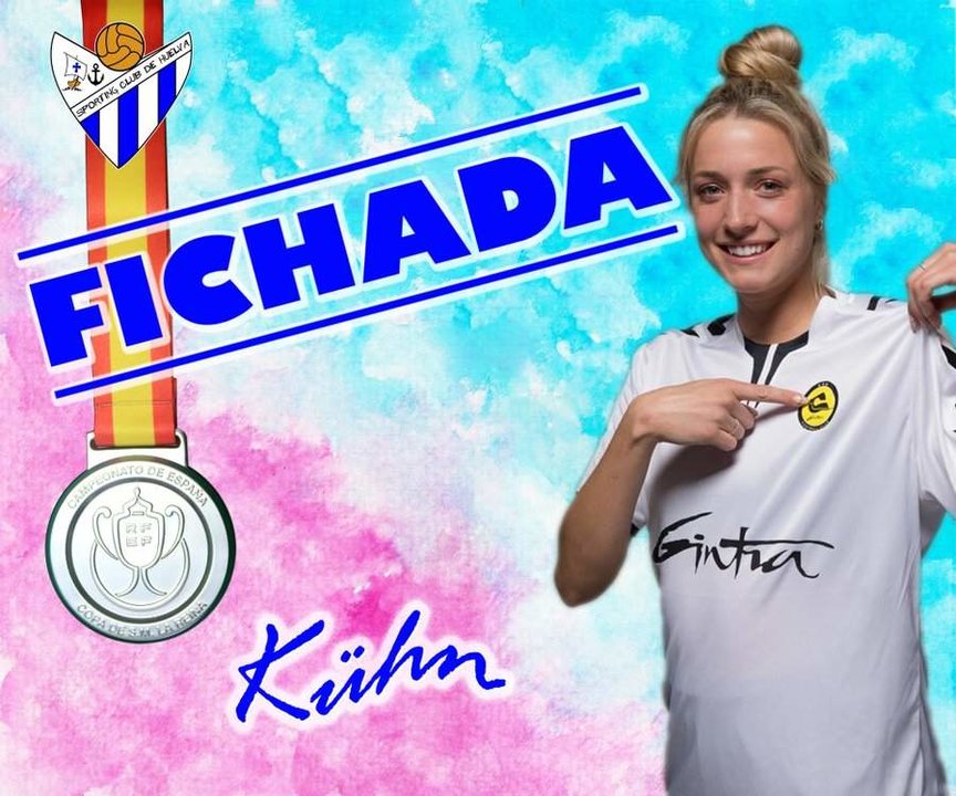 Athena Kühn cierra la plantilla del Sporting Club de Huelva.