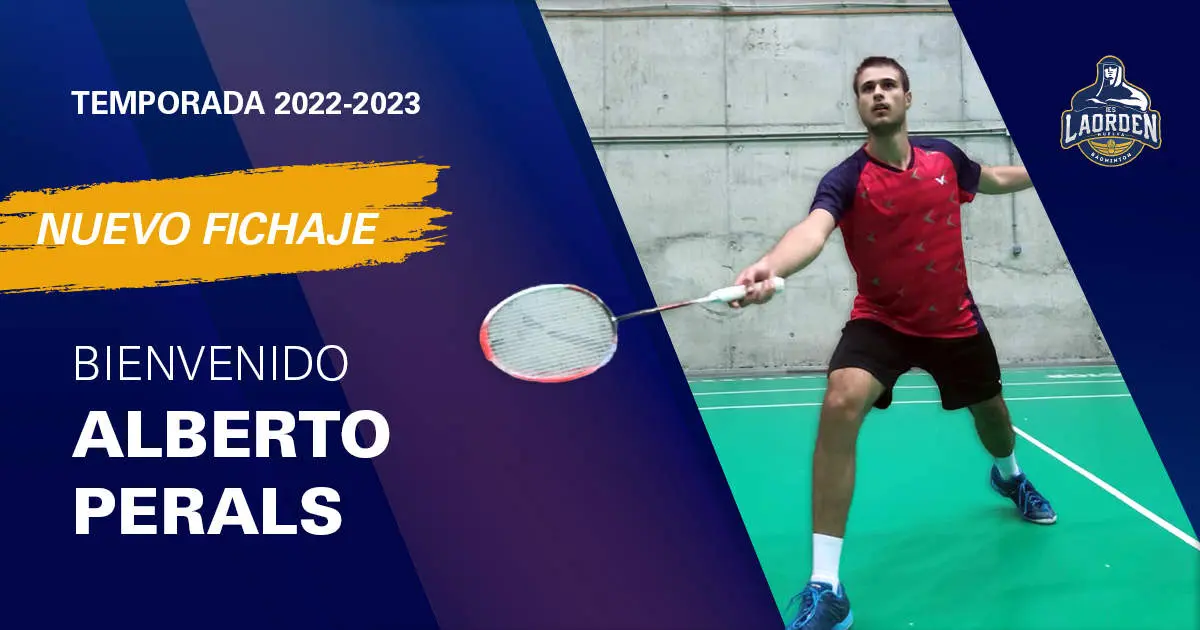 Alberto Perals se incorpora al IES La Orden para fortalecer el bloque masculino.