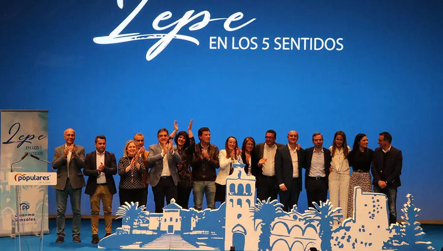 Presentación de la candidatura del alcalde de Lepe