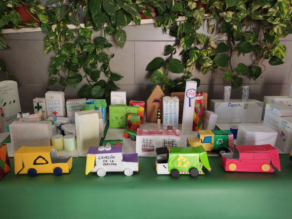 Imagen del Concurso de reciclaje en los centros escolares