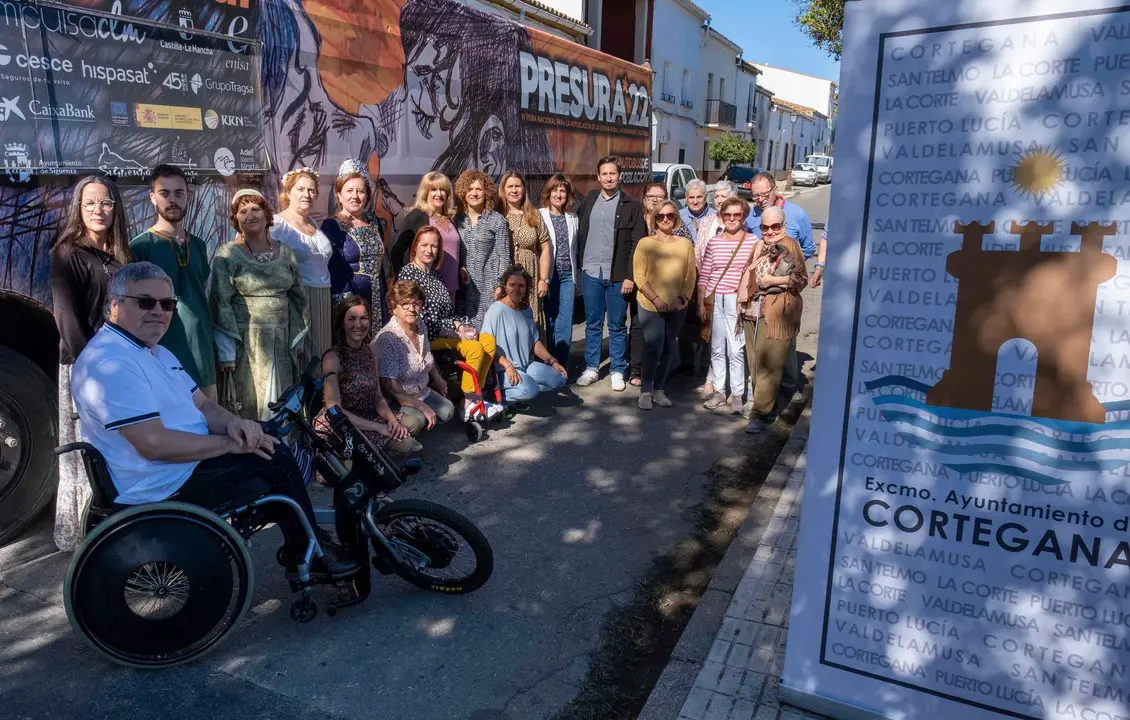 Imagen del acto en la Sierra.