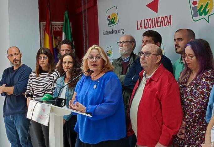 Mónica Rossi anuncia su candidatura a la Alcaldía de Huelva.