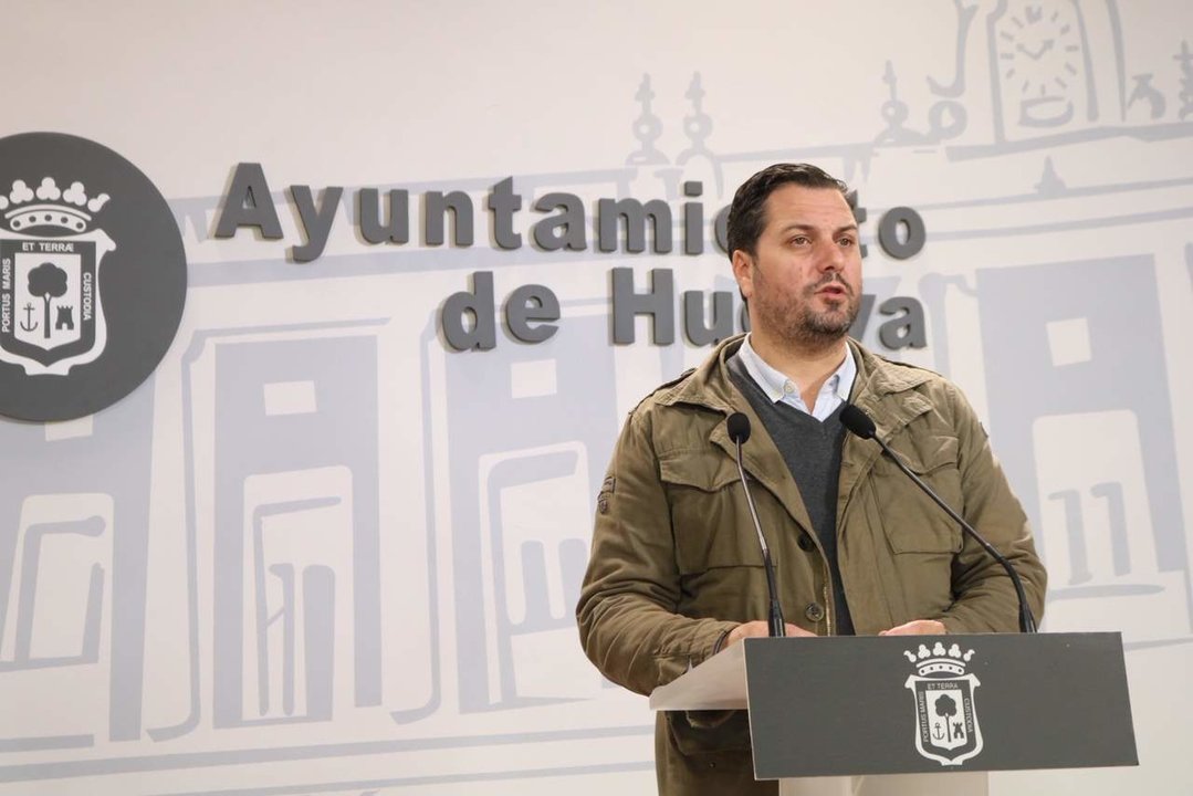 Jaime Pérez en su comparecencia pública