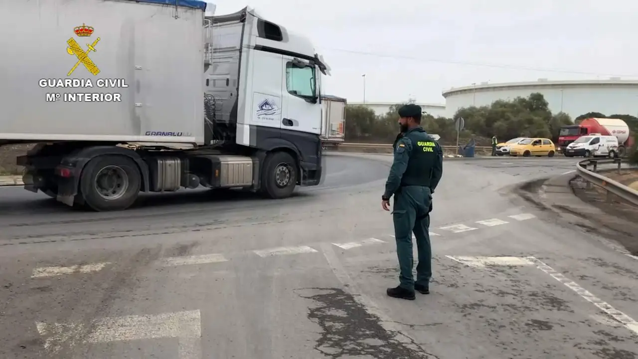 Controles en la pasada huelga del transporte