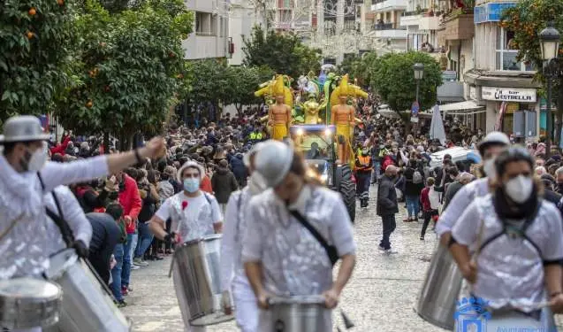 Cabalgata de Reyes del pasado año en Huelva capital