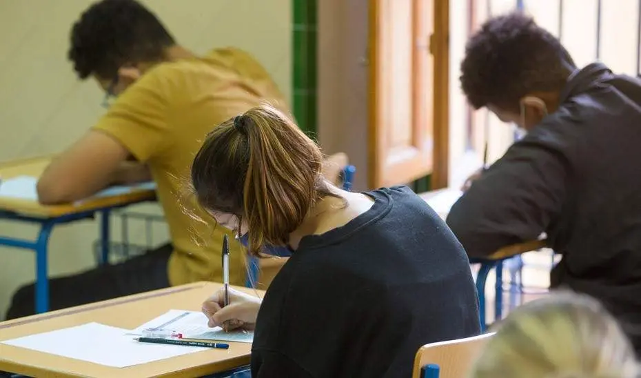 Estudiantes en una clase