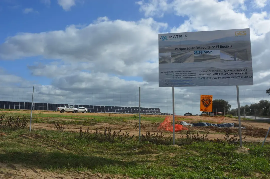 Terrenos para fotovoltaicas en El Rocío