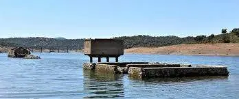 Pantano de Zufre bajo mínimos, tras destinar todo el agua a Sevilla