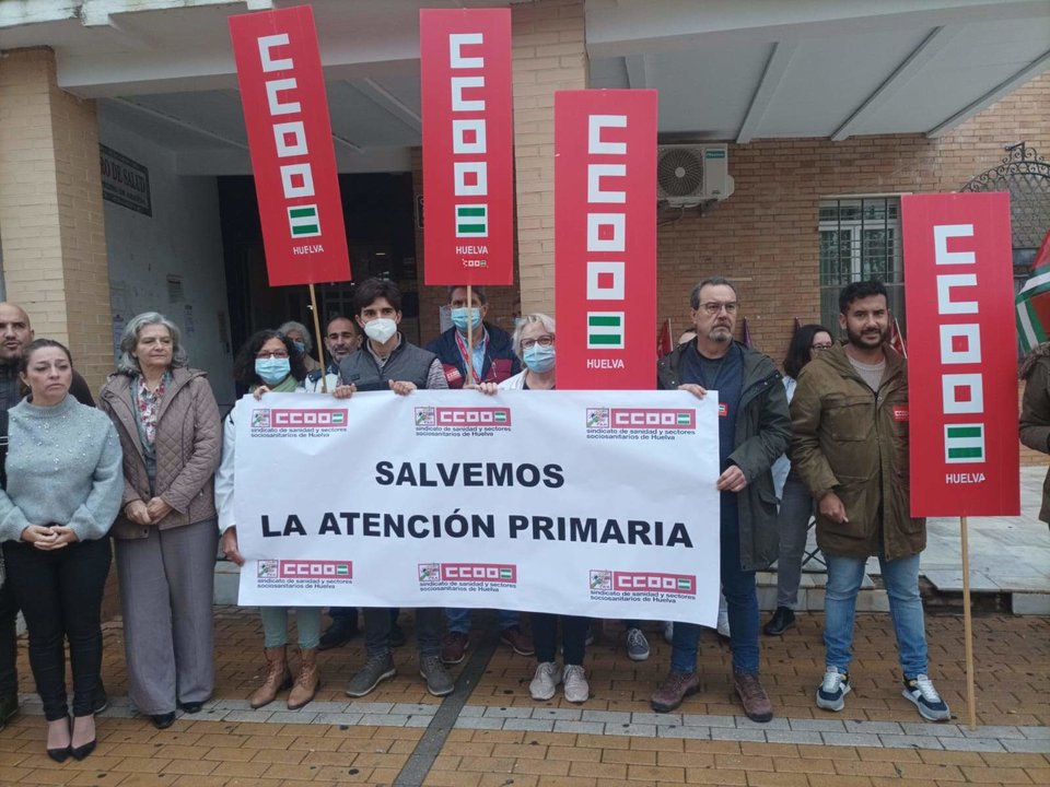 Protesta en Almonte