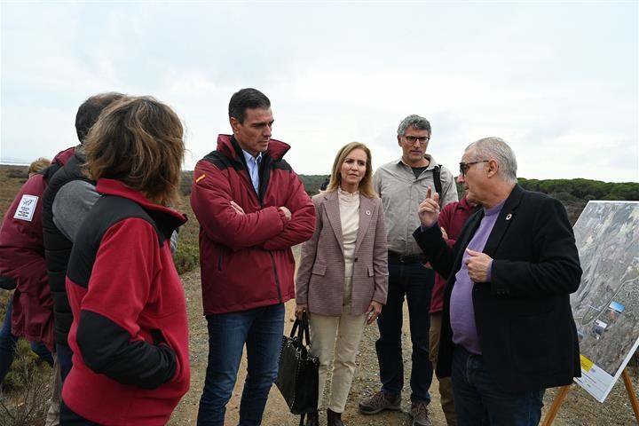Visita del presidente del Gobierno a Doñana