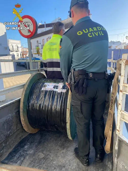 Bovina encontrada por la Guardia Civil