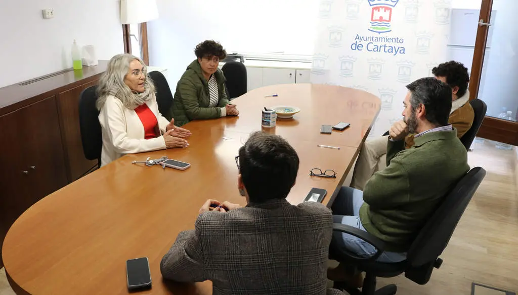 Reunión para analizar la situación en Nuevo Portil