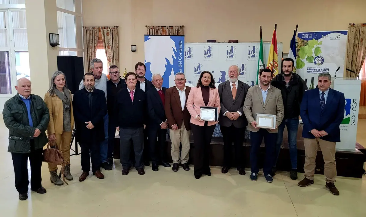 Condado de Huelva insignia de oro