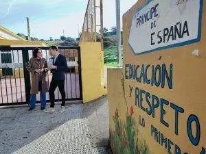 Visita al CEIP Príncipe de España