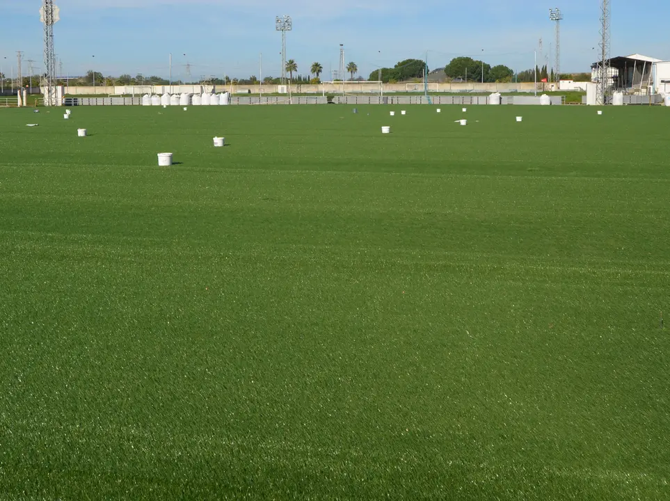 Aspecto actual de la Ciudad Deportiva del Recreativo.