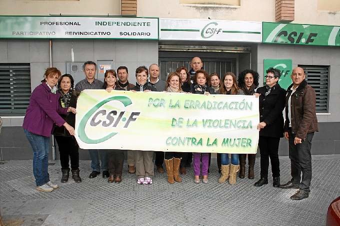 Representantes de CSIF-Huelva