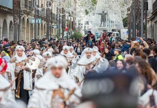 El Heraldo Real anuncia el gran momento para los niños y niñas de Huelva.