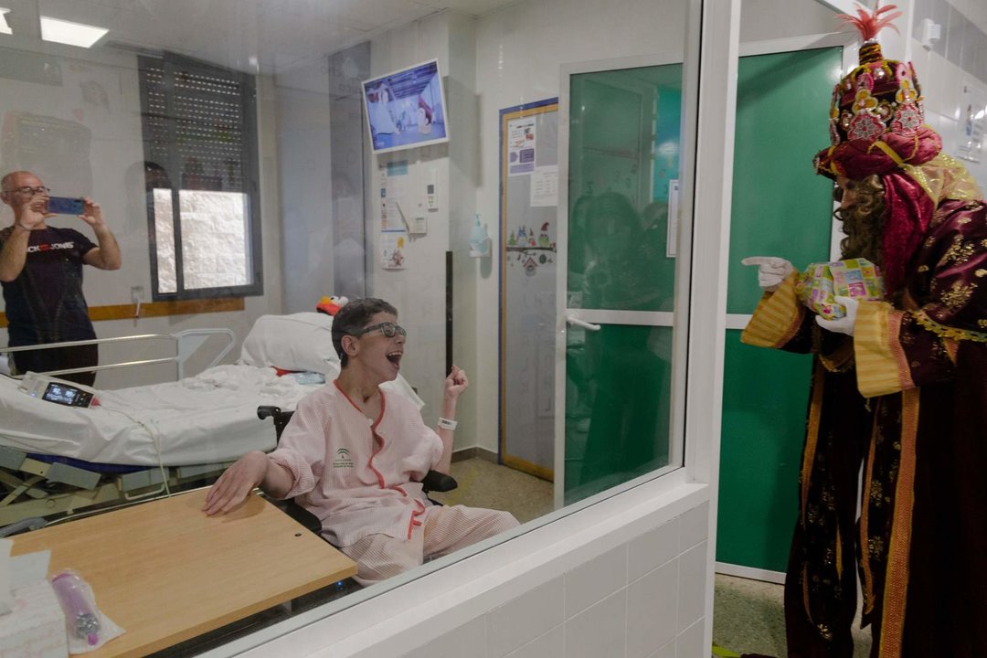 Los Reyes han colmado de felicidad a los niños y niñas ingresados en el Hospital