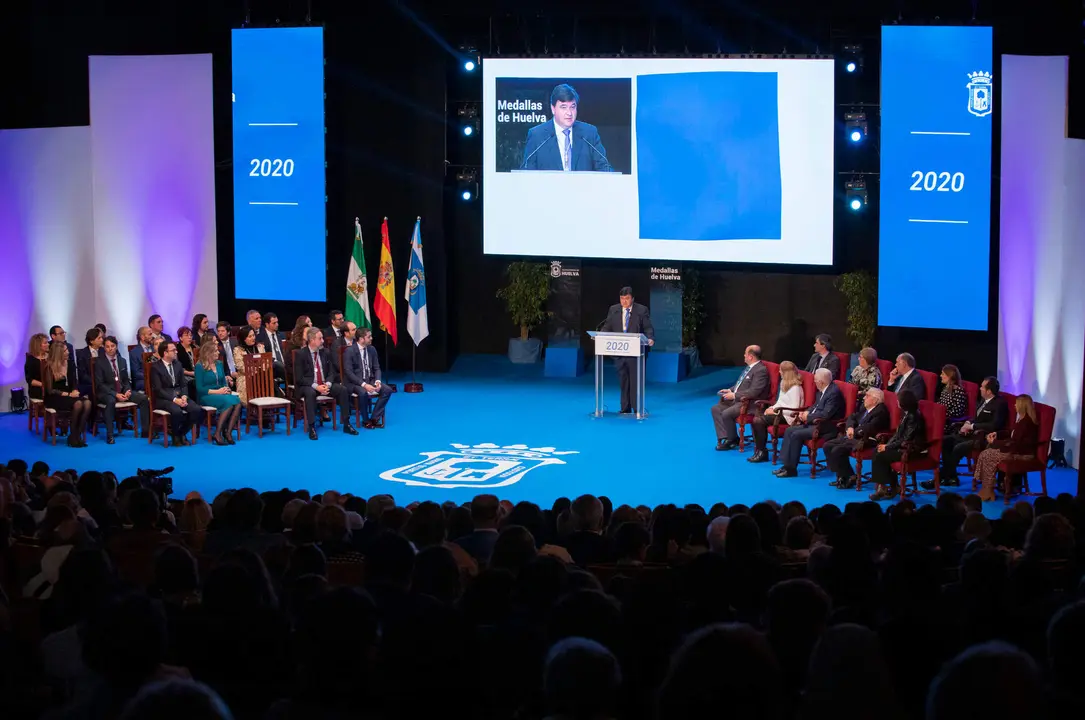 Acto Medallas 2020 en casa Colón