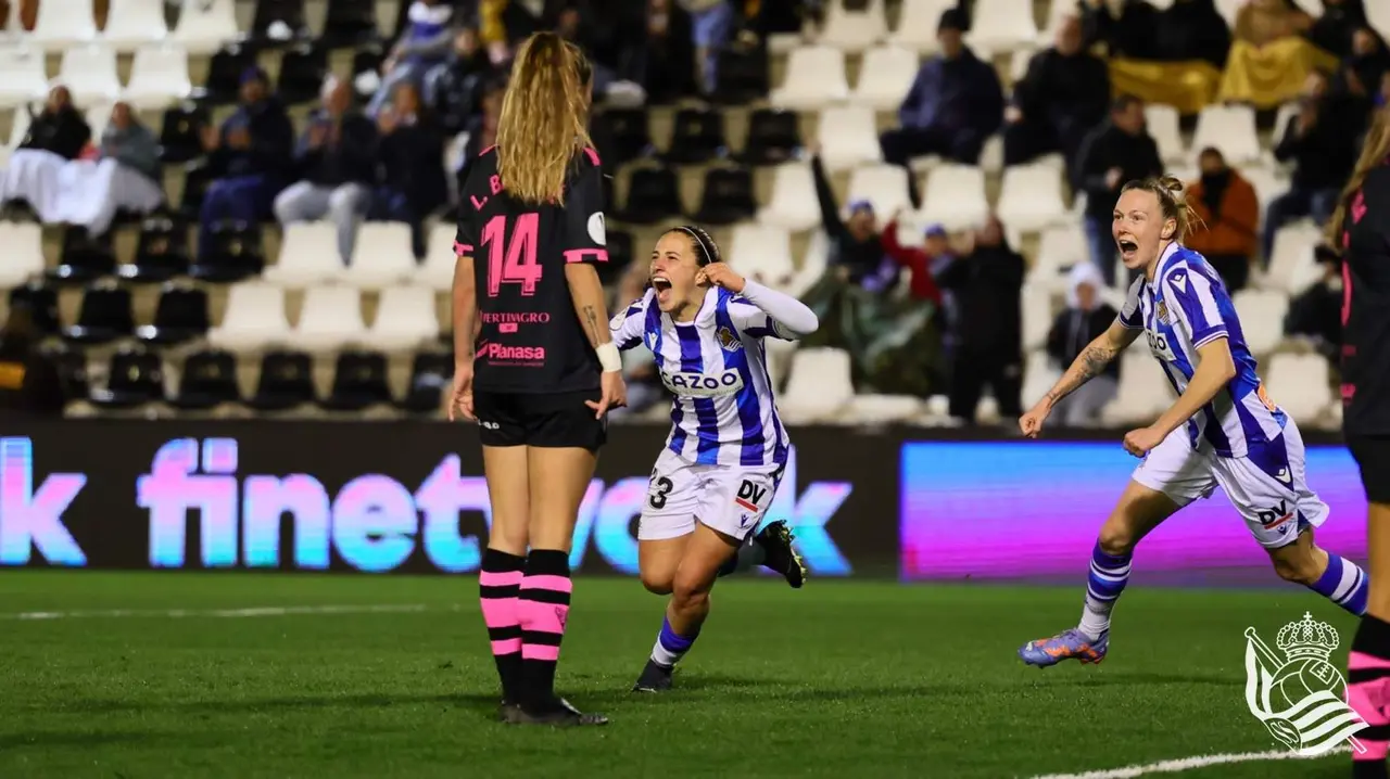 La Real derrotó con justicia al Sporting de Huelva.