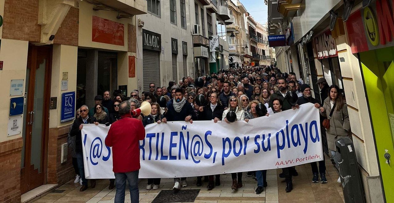 Marcha de esta mañana en Huelva
