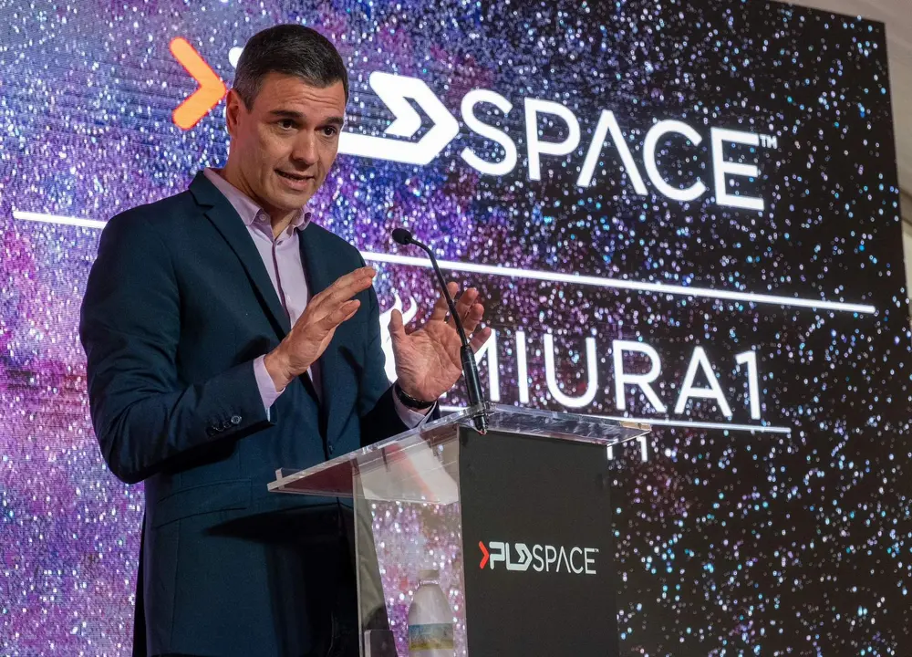 Pedro S&aacute;nchez, en otra de sus visitas a Huelva