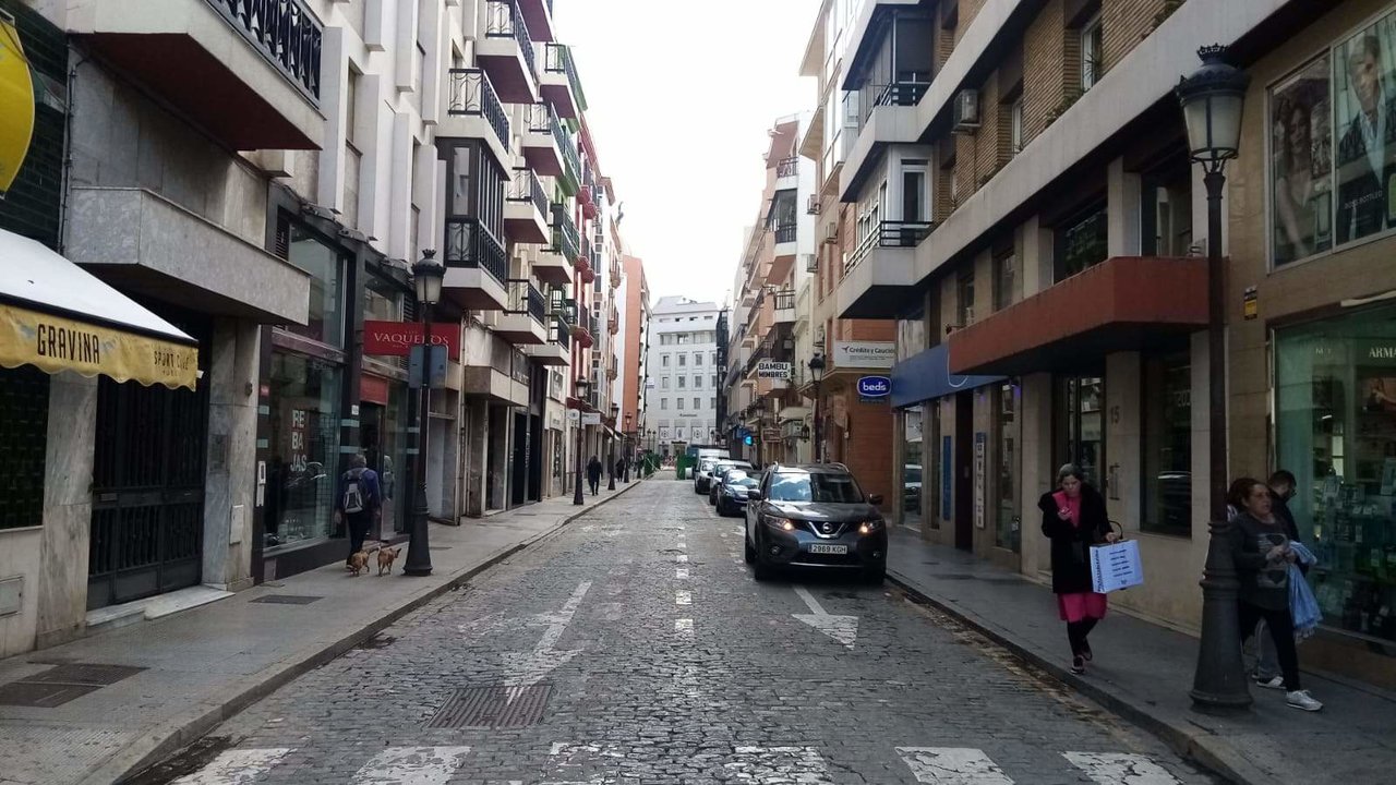 Obras Peatonalización Calle Gravina