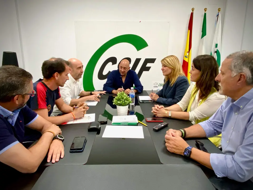 Reunión de Miranda con CSIF