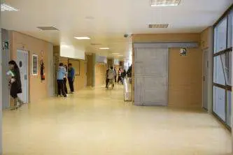 Interior del centro educativo