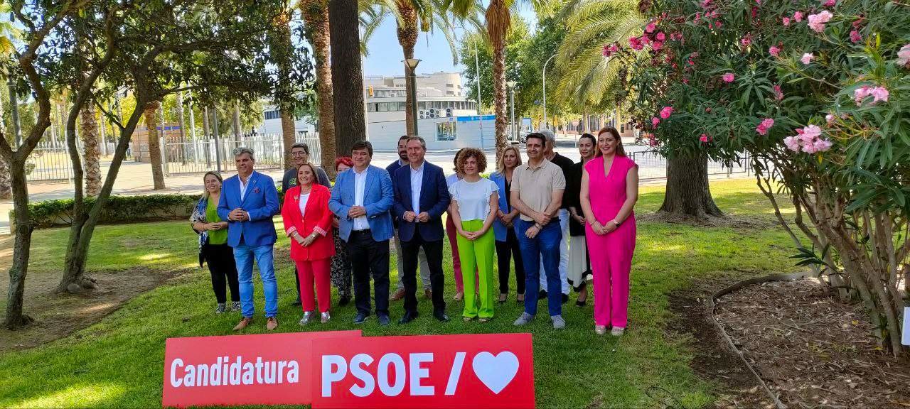 Presentación de candidatos y candidatas del PSOE a Congreso y Senado