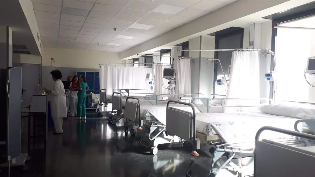 Zona hospitalaria del Juan Ramón Jiménez