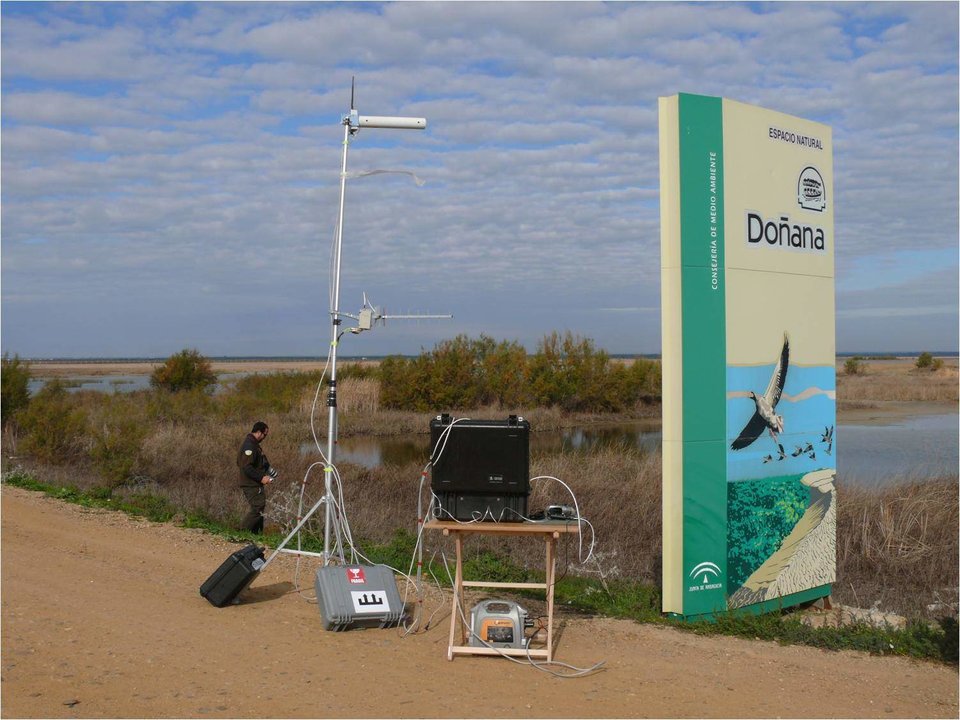 Imagen de una misión al Espacio Natural de Doñana (Foto: UICN)