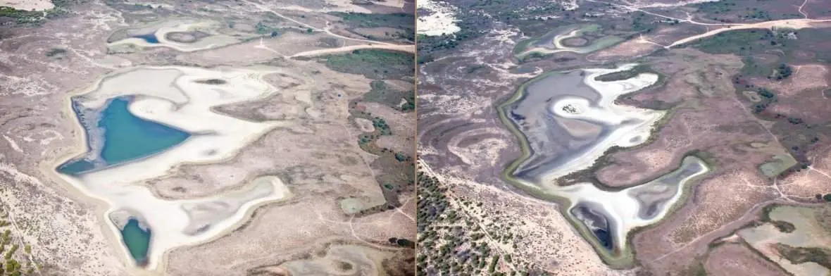 Últimas horas de la gran Laguna permanente