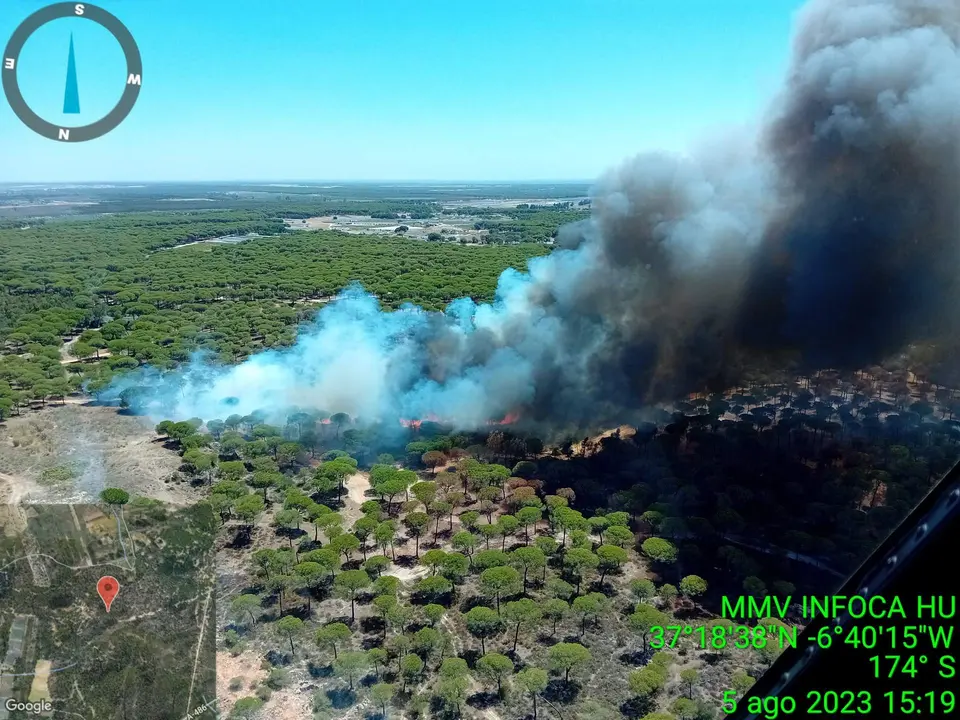 Incendio de Bonares