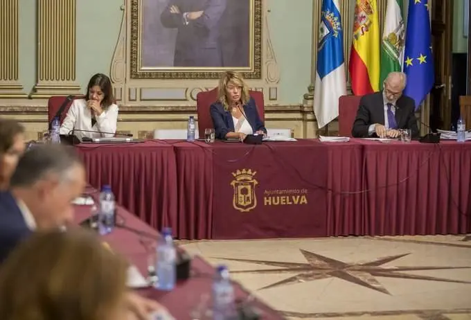 Pilar Miranda, en el Pleno